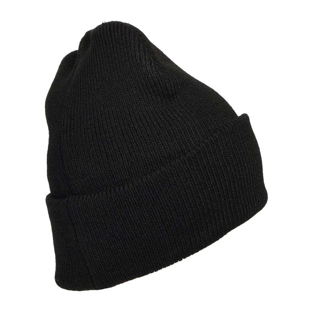 Hurley Hats Square Icon Cuff 2.0 Beanie Hat - Black