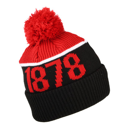 New Era Manchester United FC Bobble Hat - Sport - Black-Scarlet