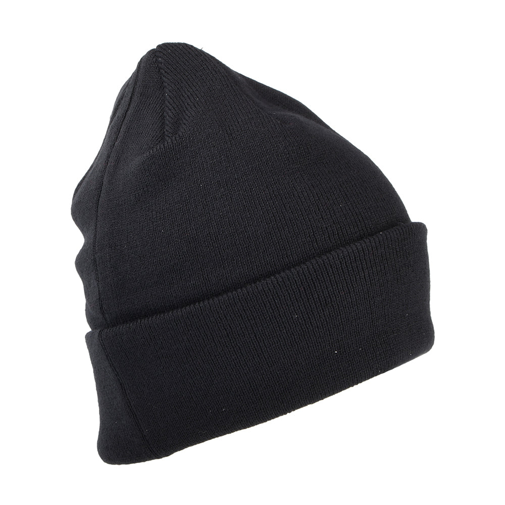 New Era Manchester United FC Beanie Hat - Rubber Woven Cuff - Navy Blue