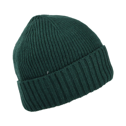 Barbour Hats Carlton Wool Blend Beanie Hat - Evergreen