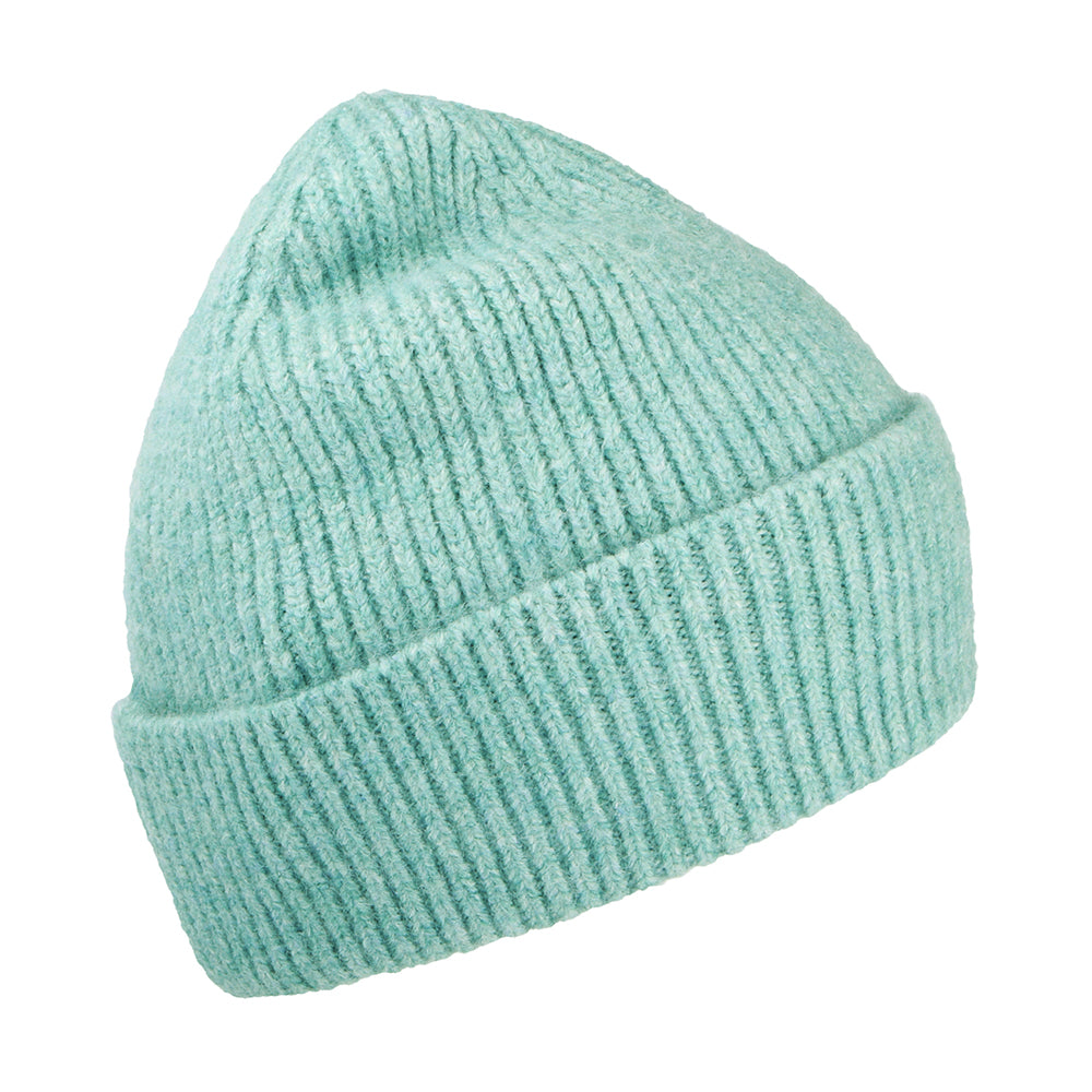 Barbour Hats Pendle Recycled Cuffed Beanie Hat - Mint