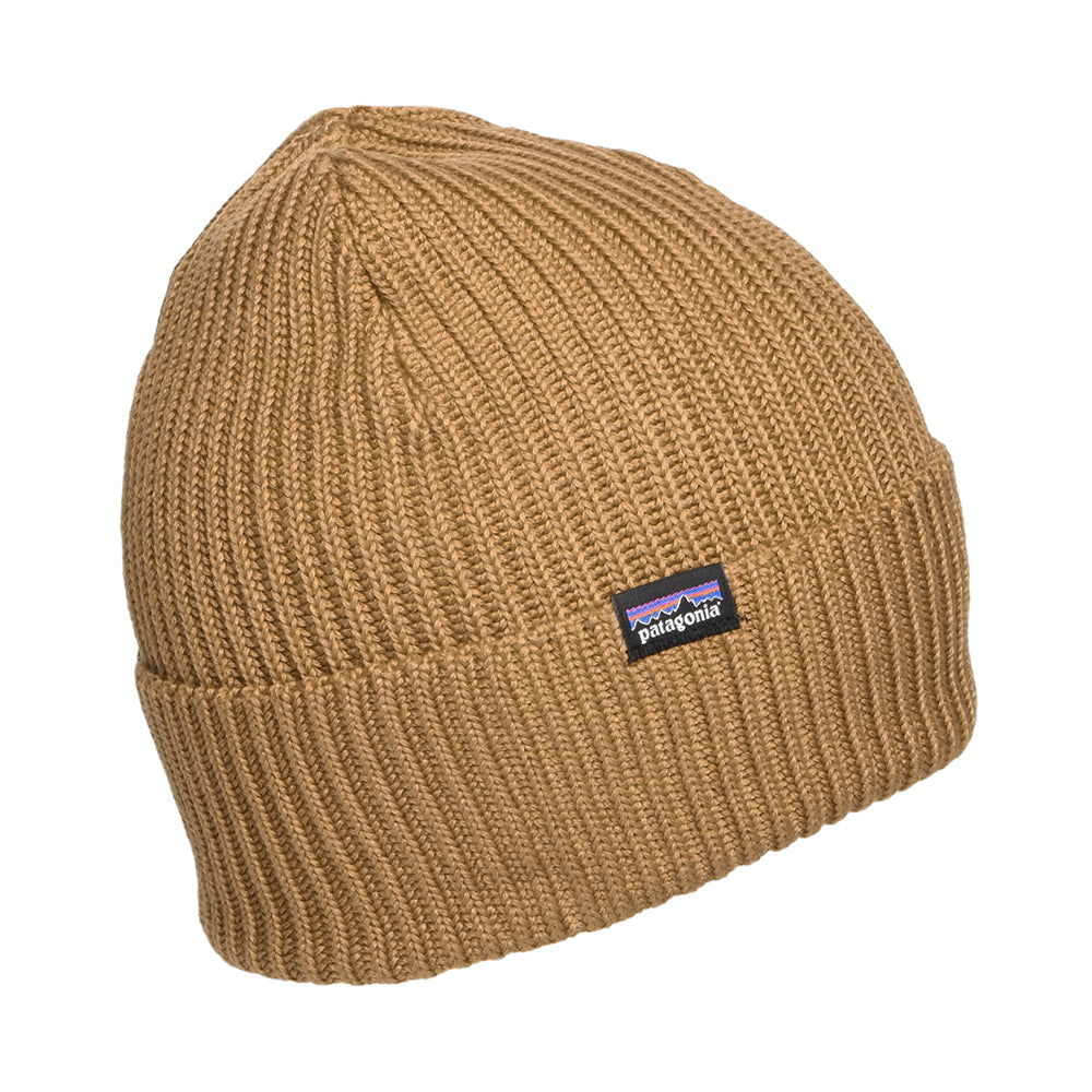 Patagonia Hats Fishermans Rolled Beanie Hat - Sepia