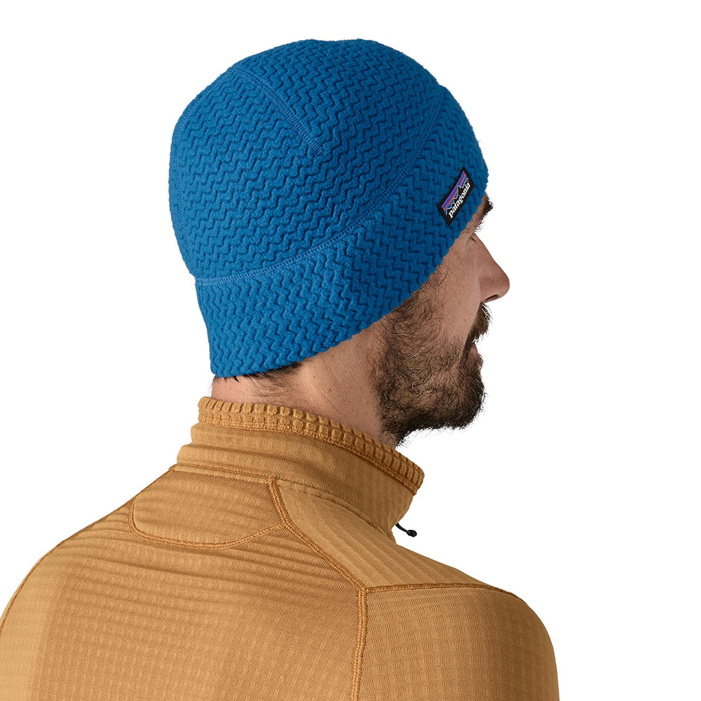 Patagonia Hats R1 Air Jacquard Fleece Beanie Hat - Blue