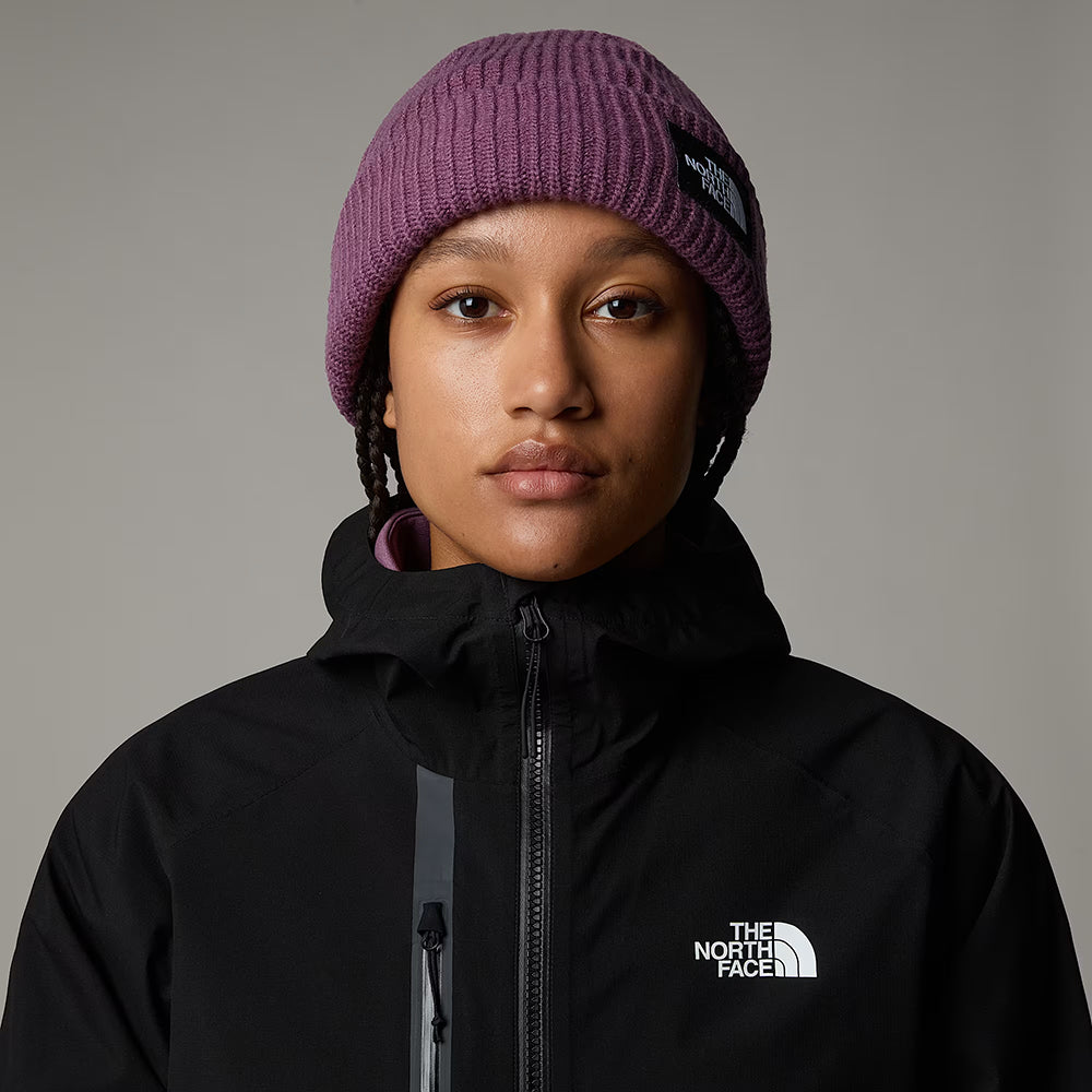 The North Face Hats Salty Lined Beanie Hat - Dark Mauve