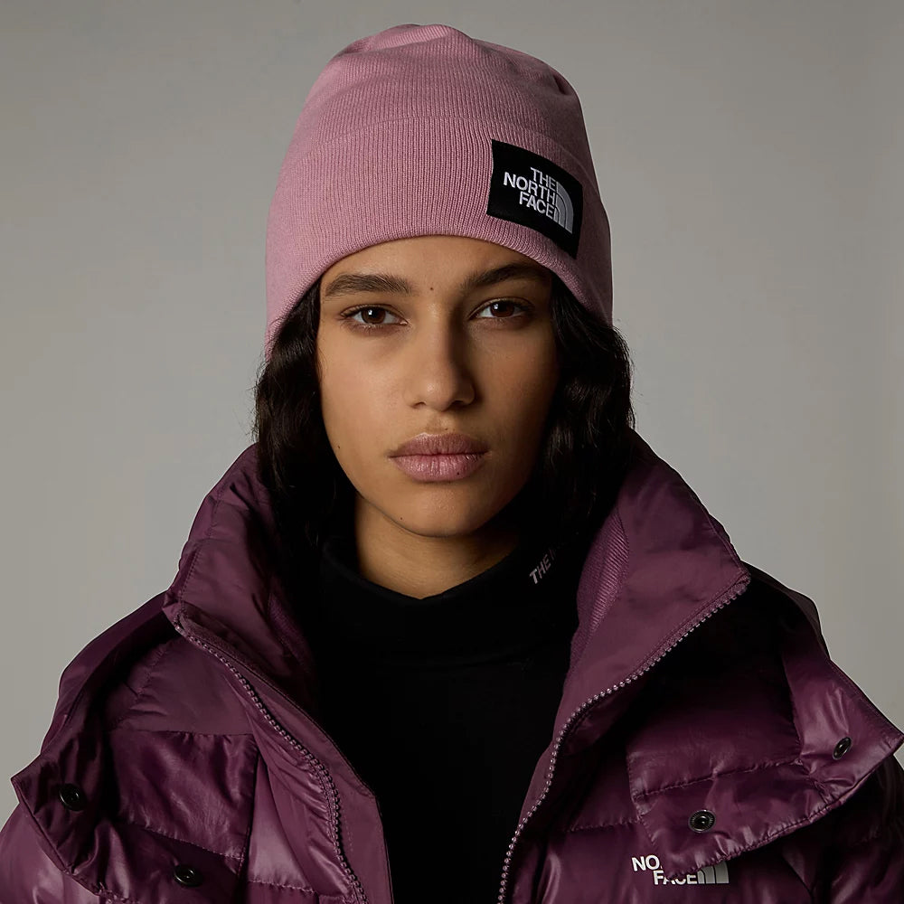 The North Face Hats Dock Worker Recycled Beanie Hat - Mauve