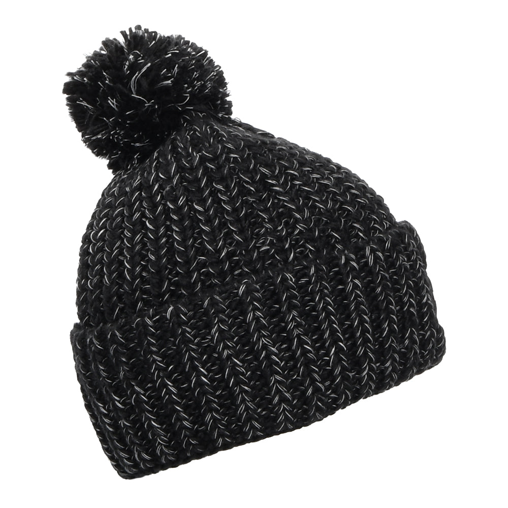 The North Face Hats Cozy Chunky Cabin Bobble Hat - Black-White