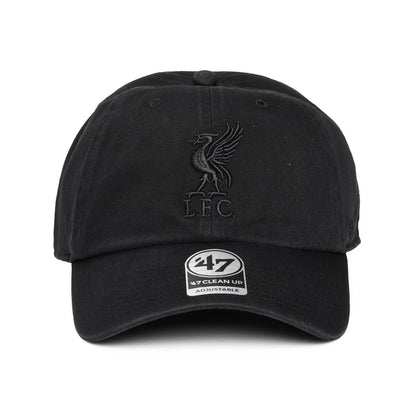 47 Brand Liverpool FC Baseball Cap - Clean Up - Black