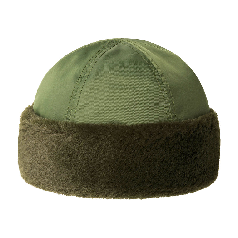 Kangol Aviator Watch Cap Beanie Hat - Olive