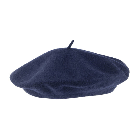 Jaxon & James Wool Beret Navy Blue Wholesale Pack