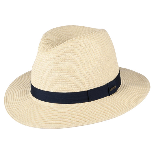 Barts Hats Aveloz Toyo Straw Fedora Hat - Natural
