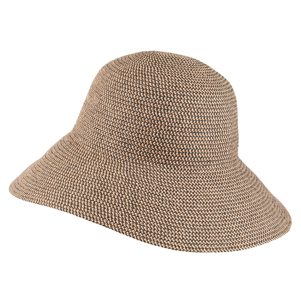 Betmar Hats Gossamer Sun Hat - Tan-Black