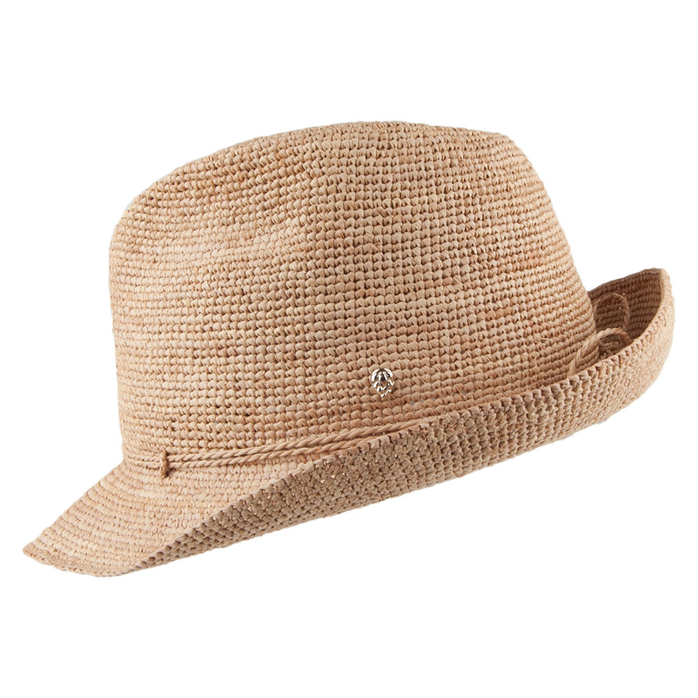 Helen Kaminski Hats Fai Straw Trilby Hat - Natural