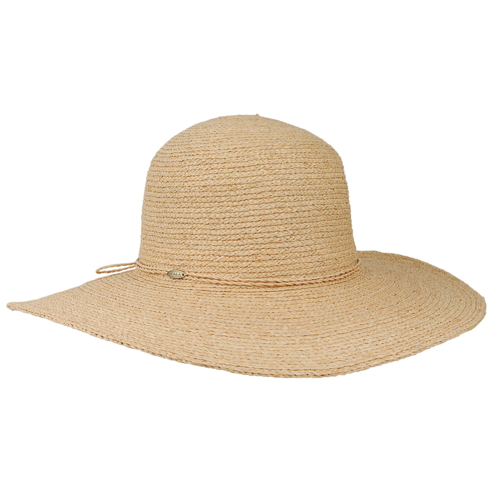 Scala Hats Braided Raffia Sun Hat - Natural – Village Hats