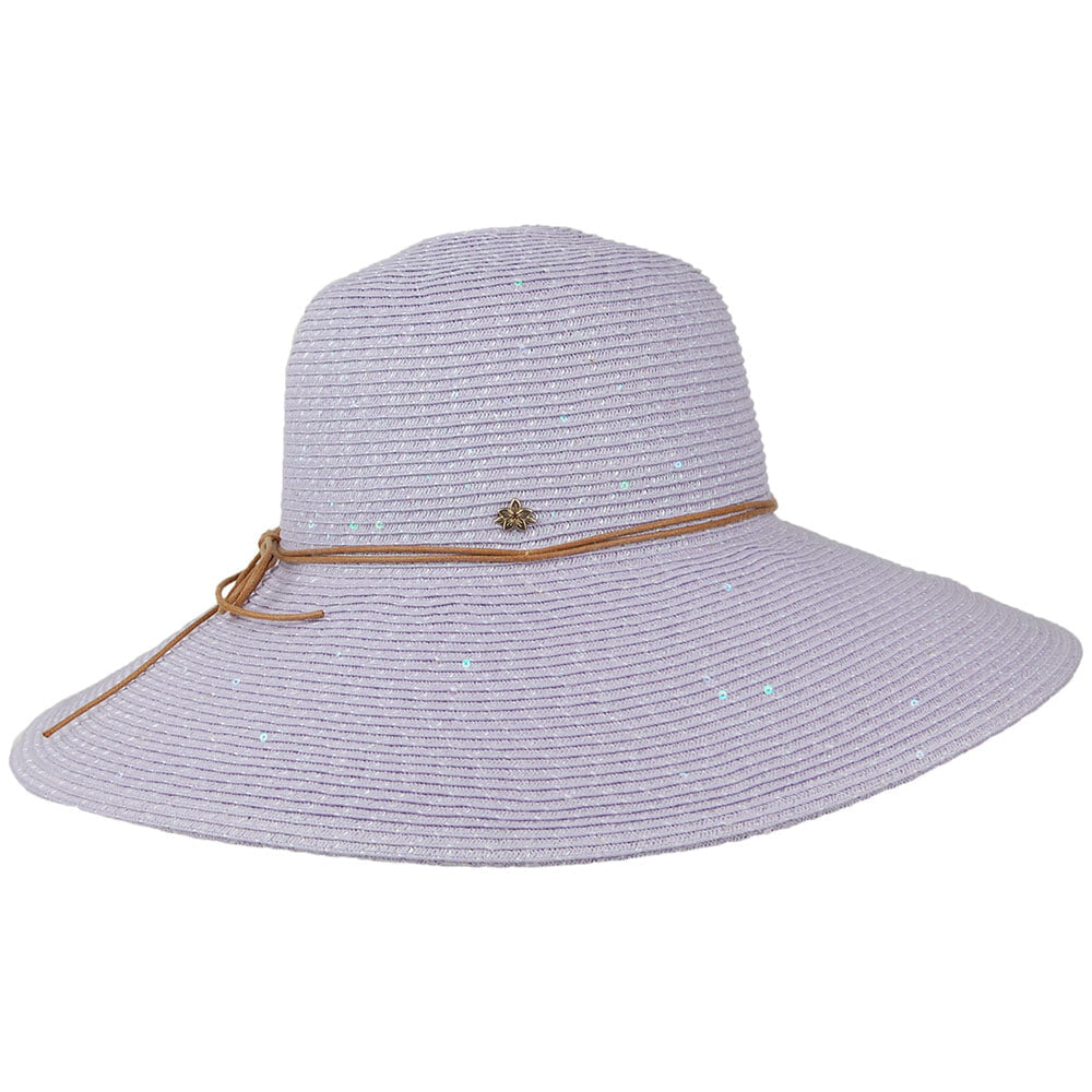 Cappelli Hats Waverly Paper Braid Sun Hat - Lavender