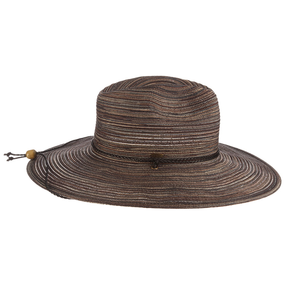 Scala Hats Paignton Safari Fedora Hat - Black