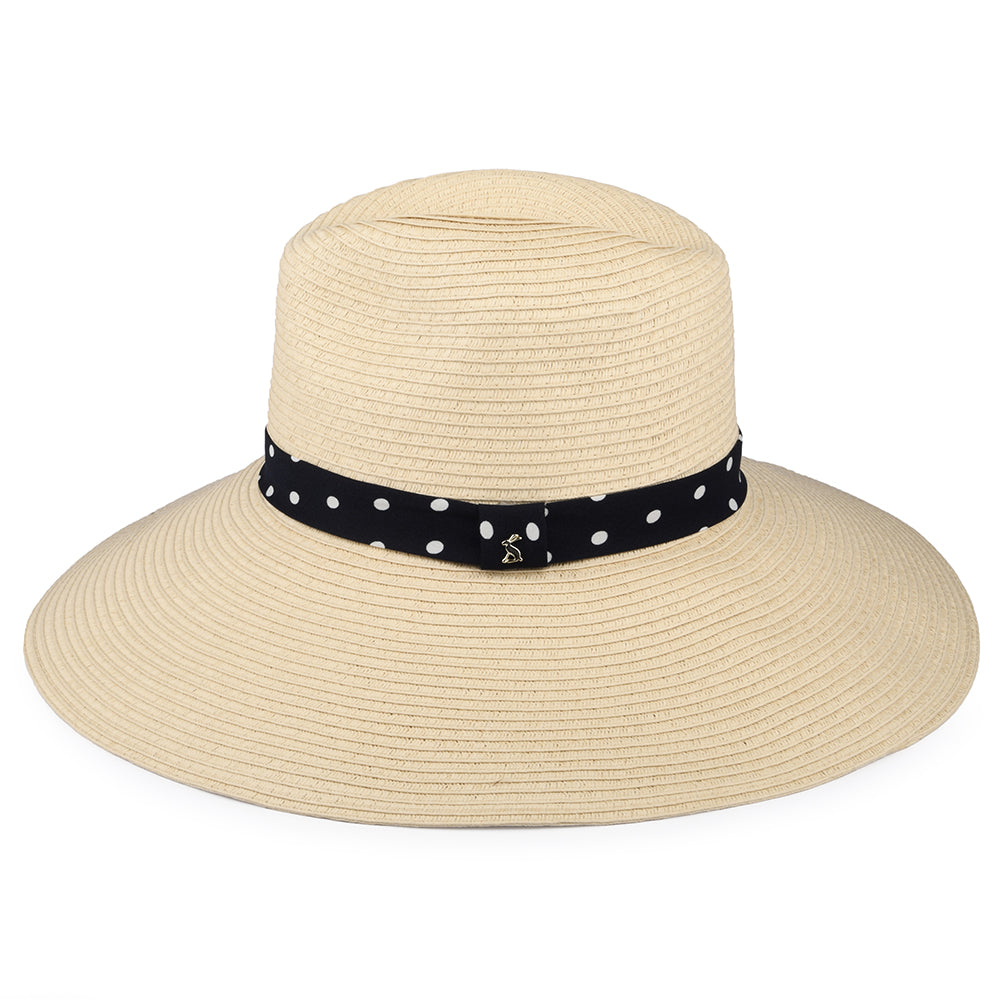 Joules Hats Sia Wide Brim Fedora Sun Hat - Natural