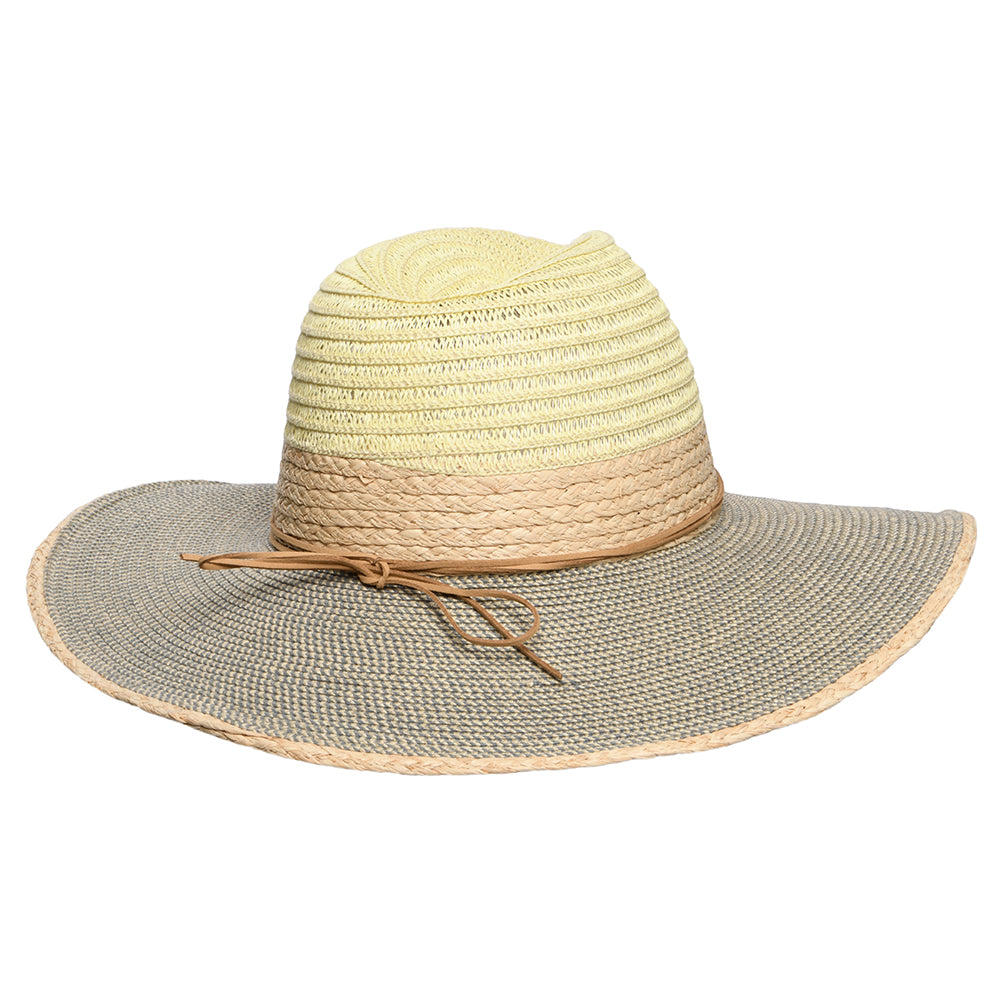 Sunday Afternoons Hats Valencia Summer Fedora Hat - Natural-Denim