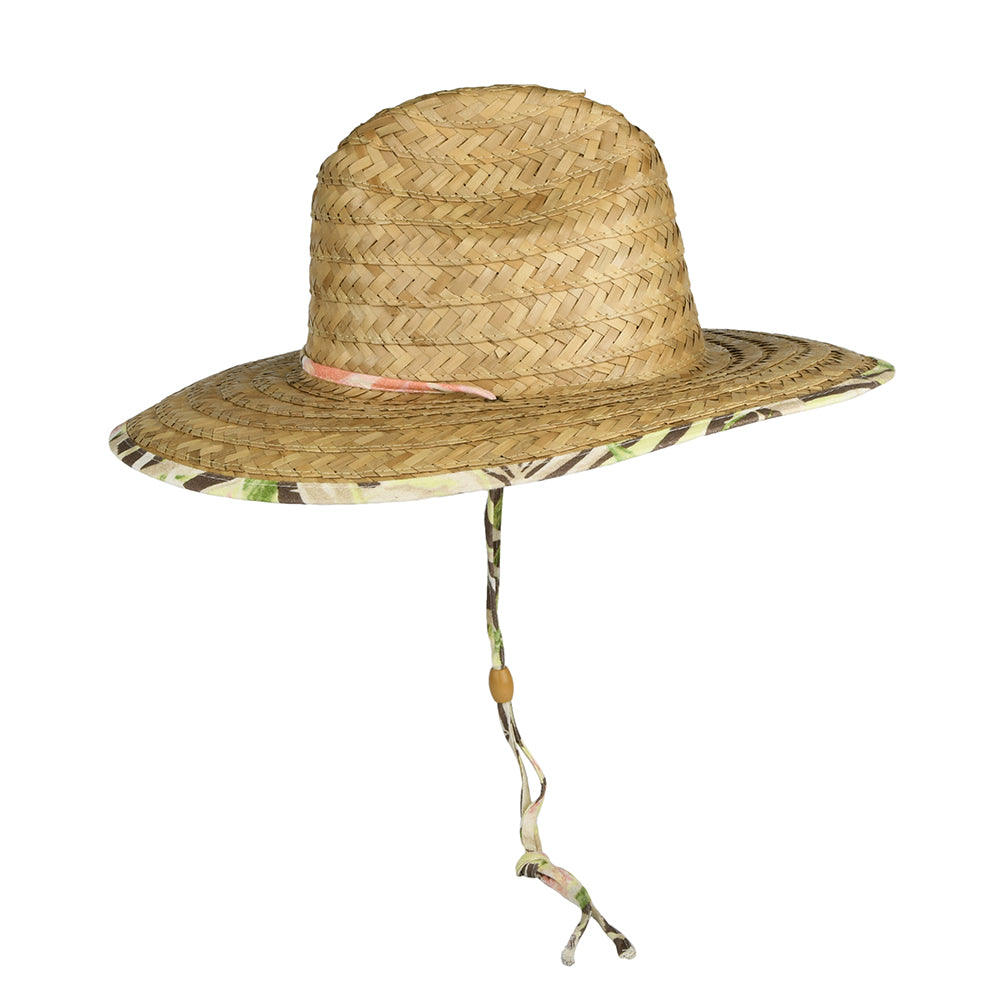 Dorfman Pacific Hats Montane Palm Lifeguard Hat - Natural