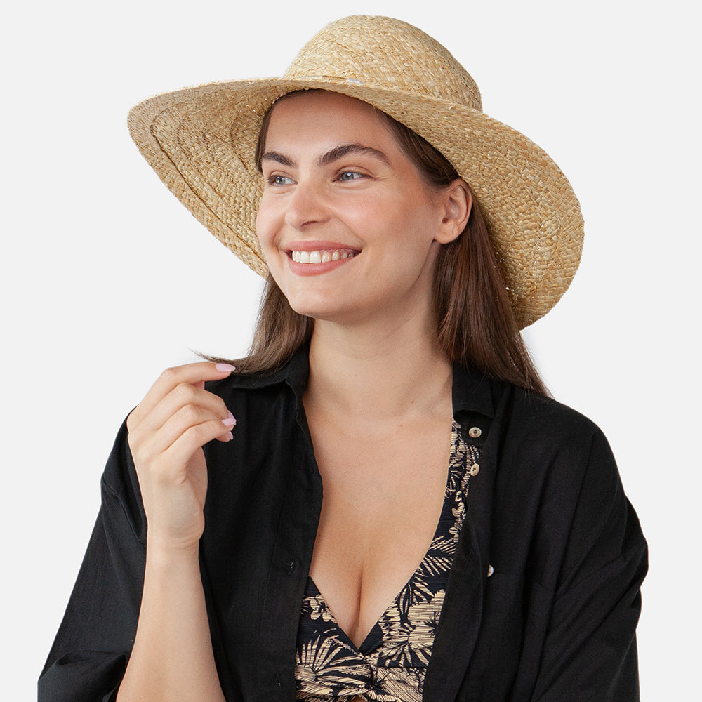 Barts Hats Bori Bori Raffia Straw Sun Hat - Natural