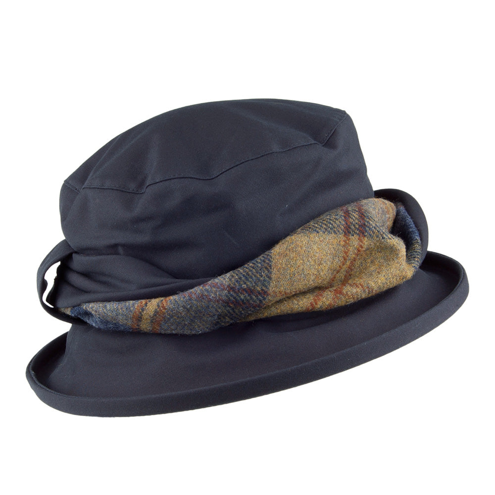 Olney Hats Emma Water Repellent Bucket Hat - Navy Blue