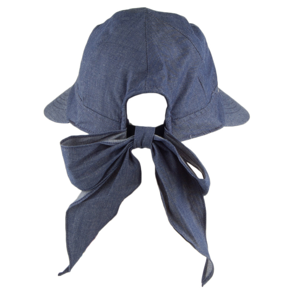 Betmar Hats Cotton Face Framer - Denim