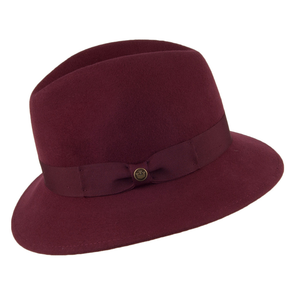 Goorin Bros. Ms Chandler Wool Down Brim Fedora - Purple