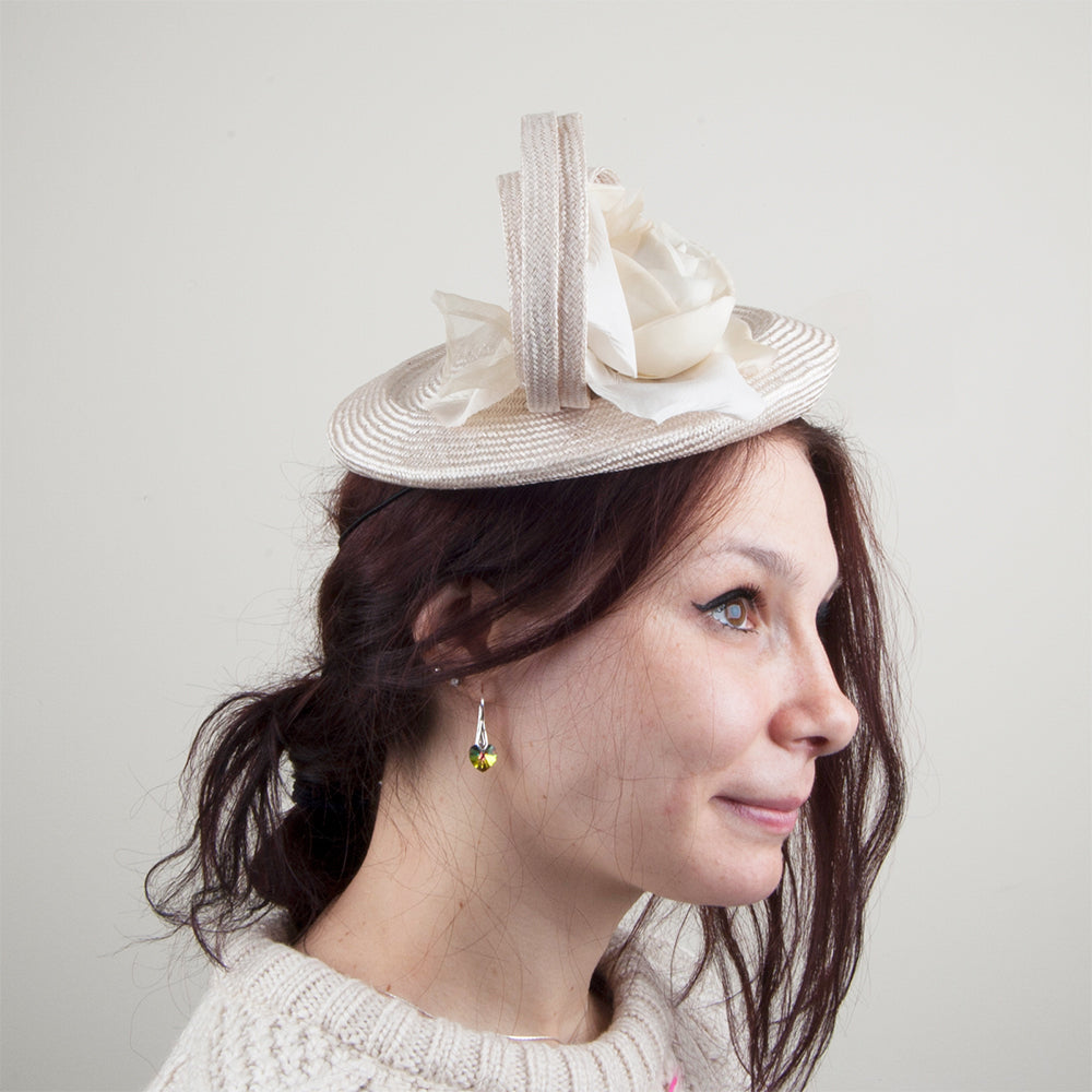 Whiteley Hats Amelie Pillbox - Beige