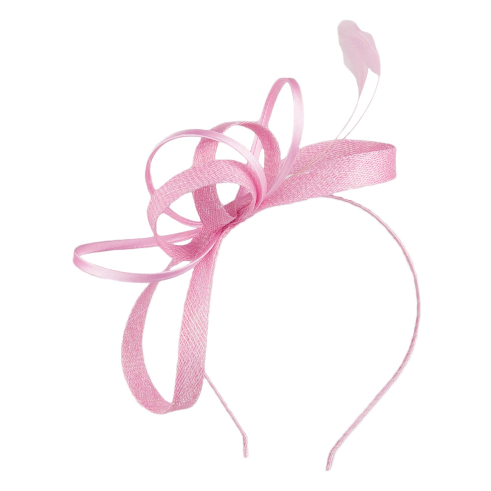 Jane Anne Designs Julie Fascinator - Pink