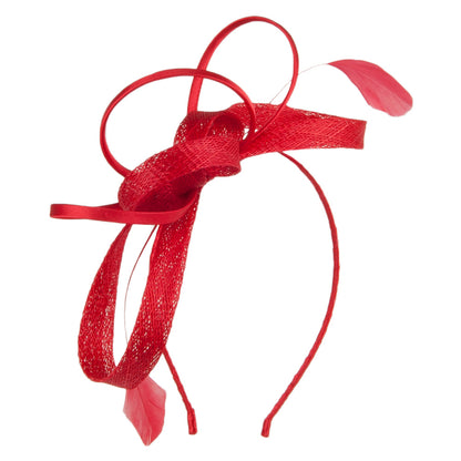 Jane Anne Designs Julie Fascinator - Red