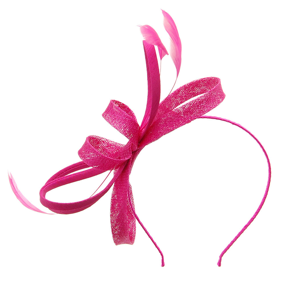 Jane Anne Designs Julie Fascinator - Fuchsia