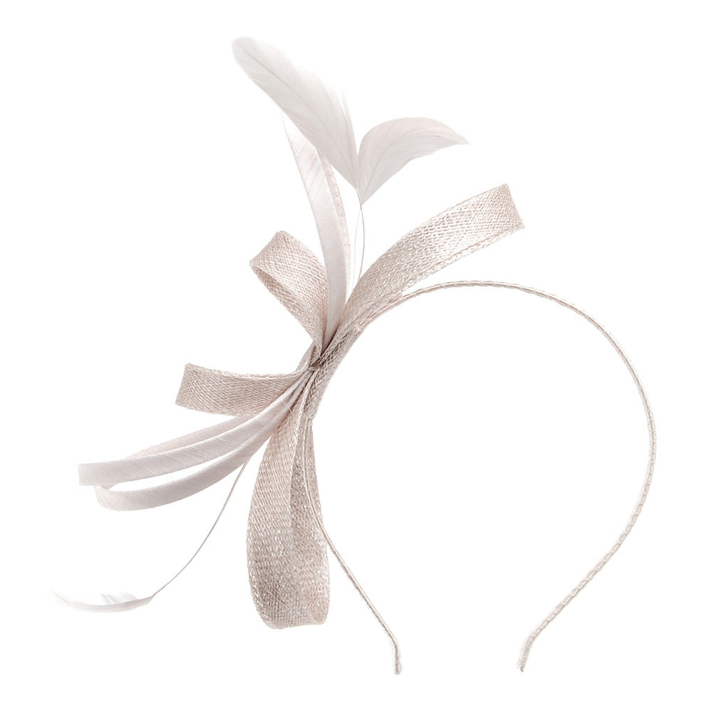 Jane Anne Designs Julie Fascinator - Champagne