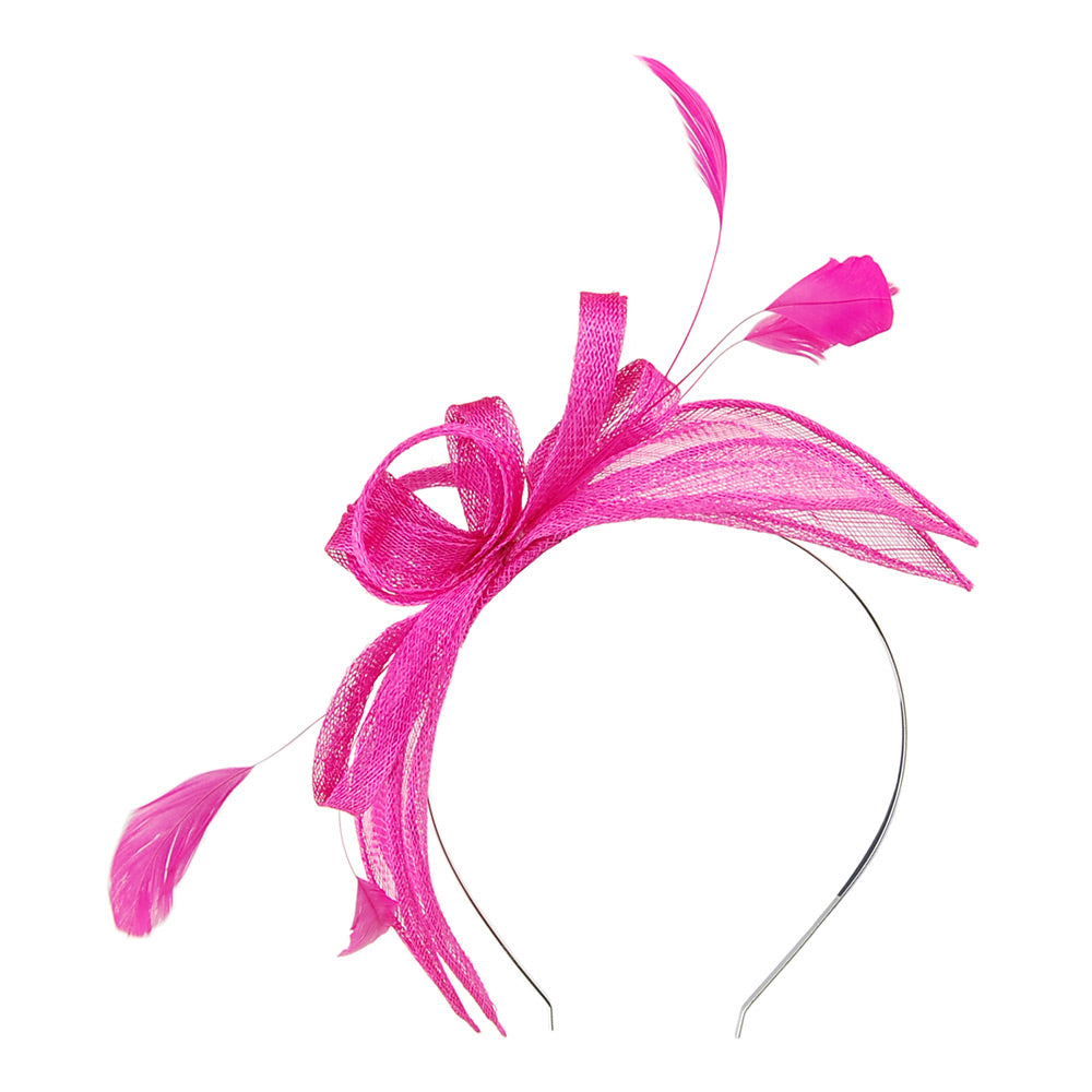 Failsworth Hats Jenaya II Fascinator - Fuchsia