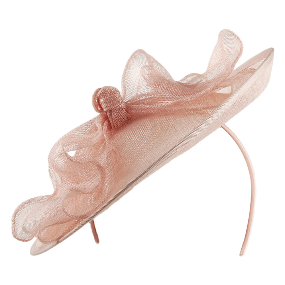 Failsworth Hats Gemma Disc Fascinator - Nude