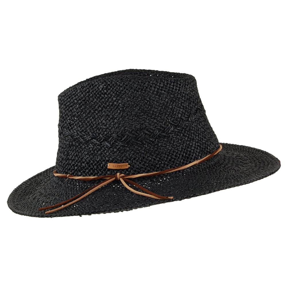 Barts Hats Arday Summer Fedora Hat - Black