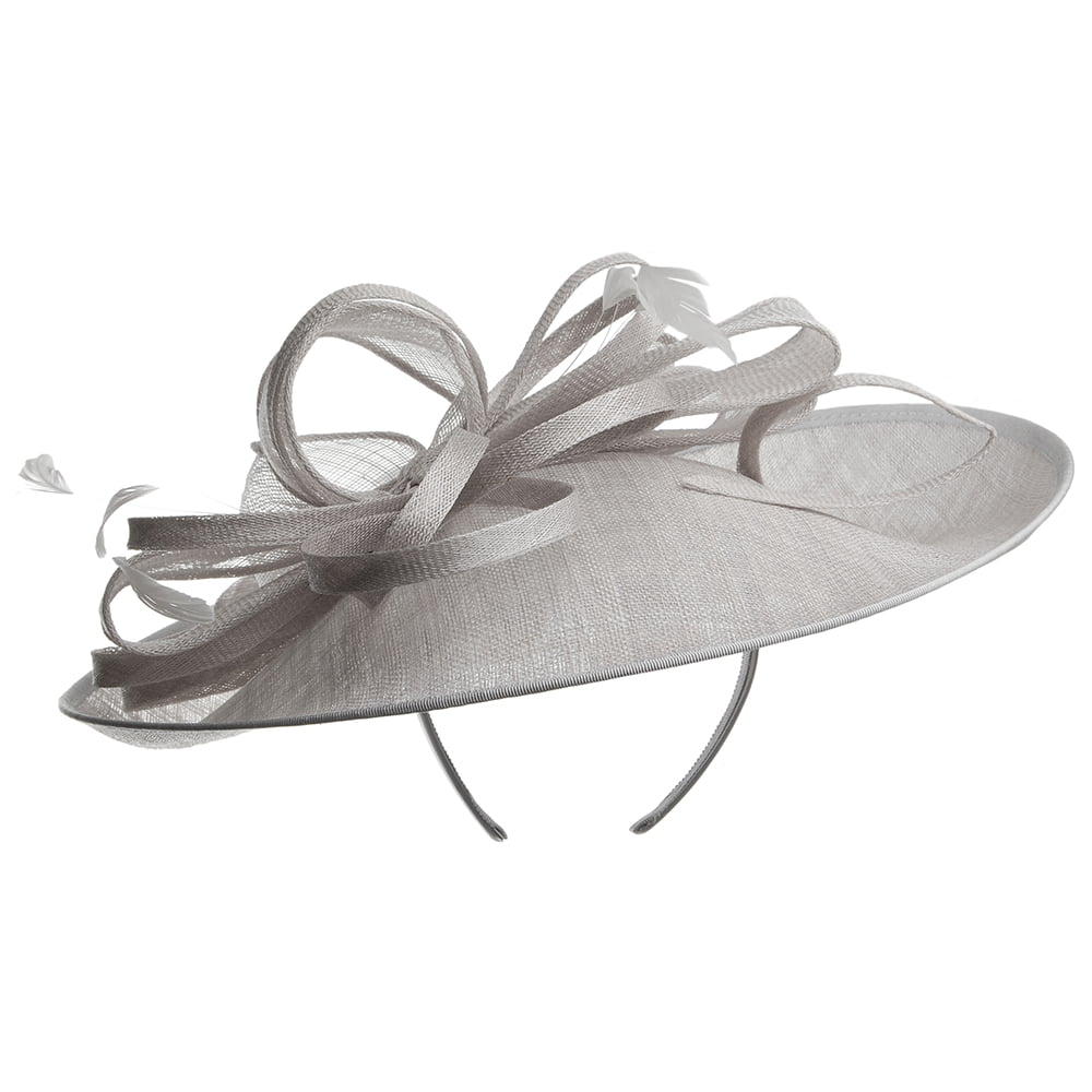 Jane Anne Designs Molly Disc Fascinator - Silver