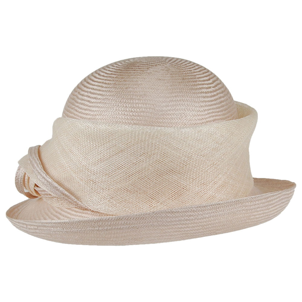 Whiteley Hats Molly Straw Cloche Hat - Oatmeal