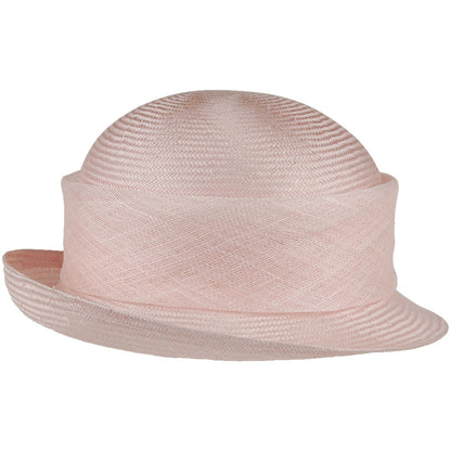 Whiteley Hats Molly Straw Cloche Hat - Rose