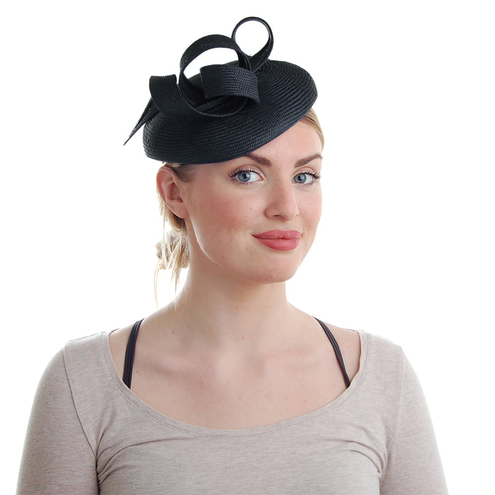 Failsworth Hats Genevieve Pillbox Hat - Black