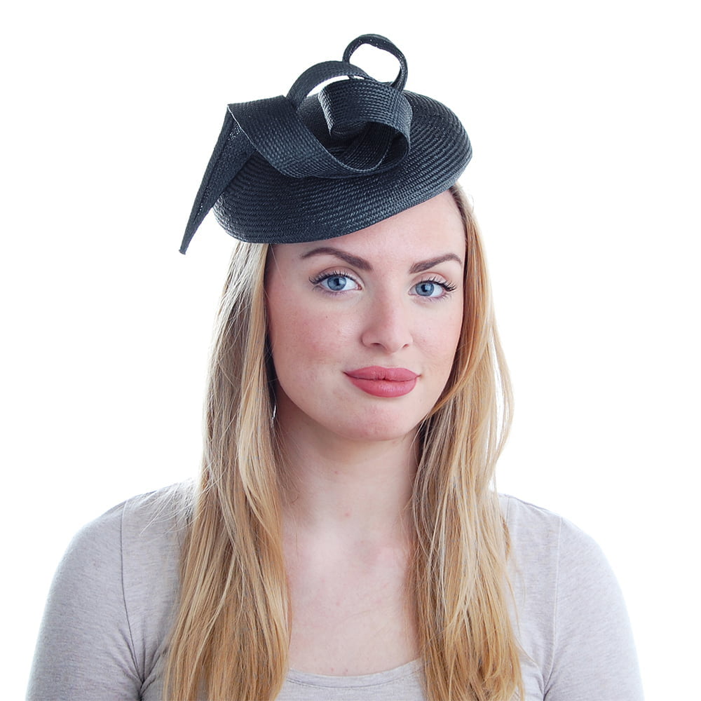 Failsworth Hats Genevieve Pillbox Hat - Midnight