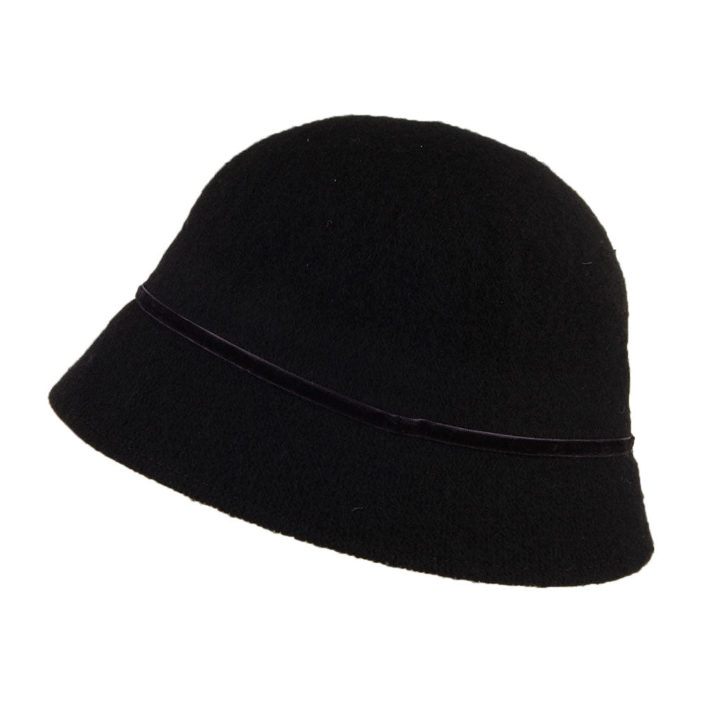 Betmar Hats Sophiya Cloche Hat - Black