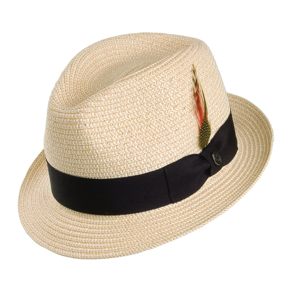 Jaxon & James Toyo Straw Trilby Hat - Natural – Village Hats