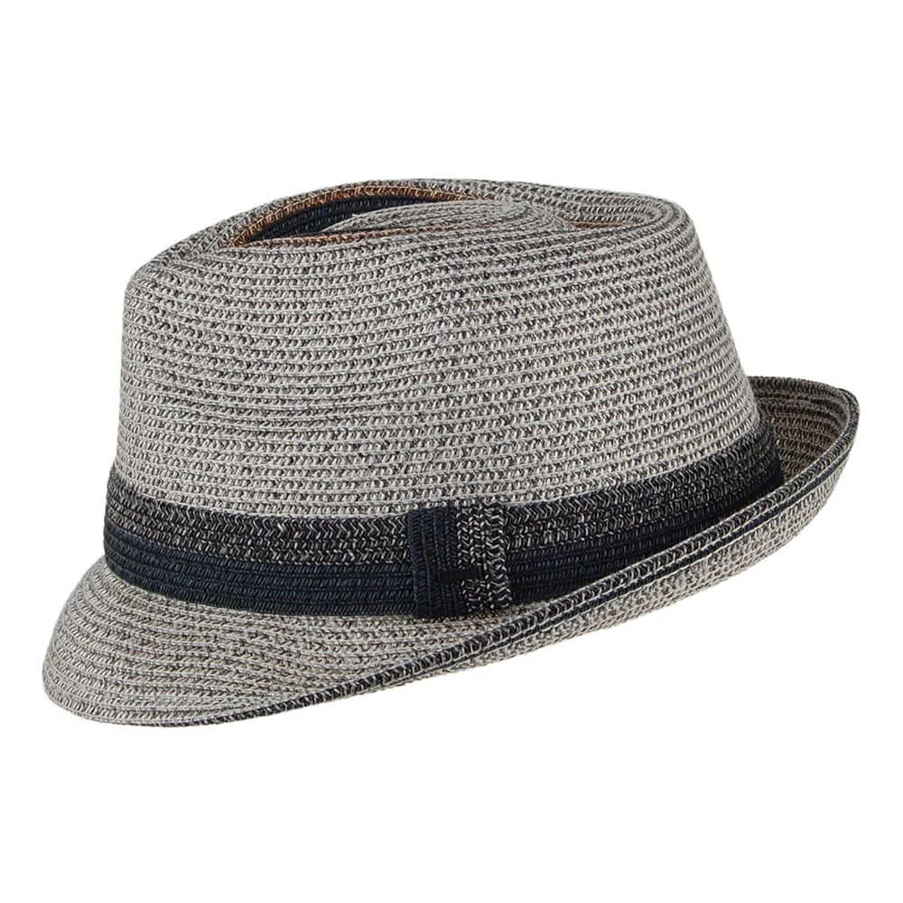 Bailey Hats Archer Trilby Hat - Grey