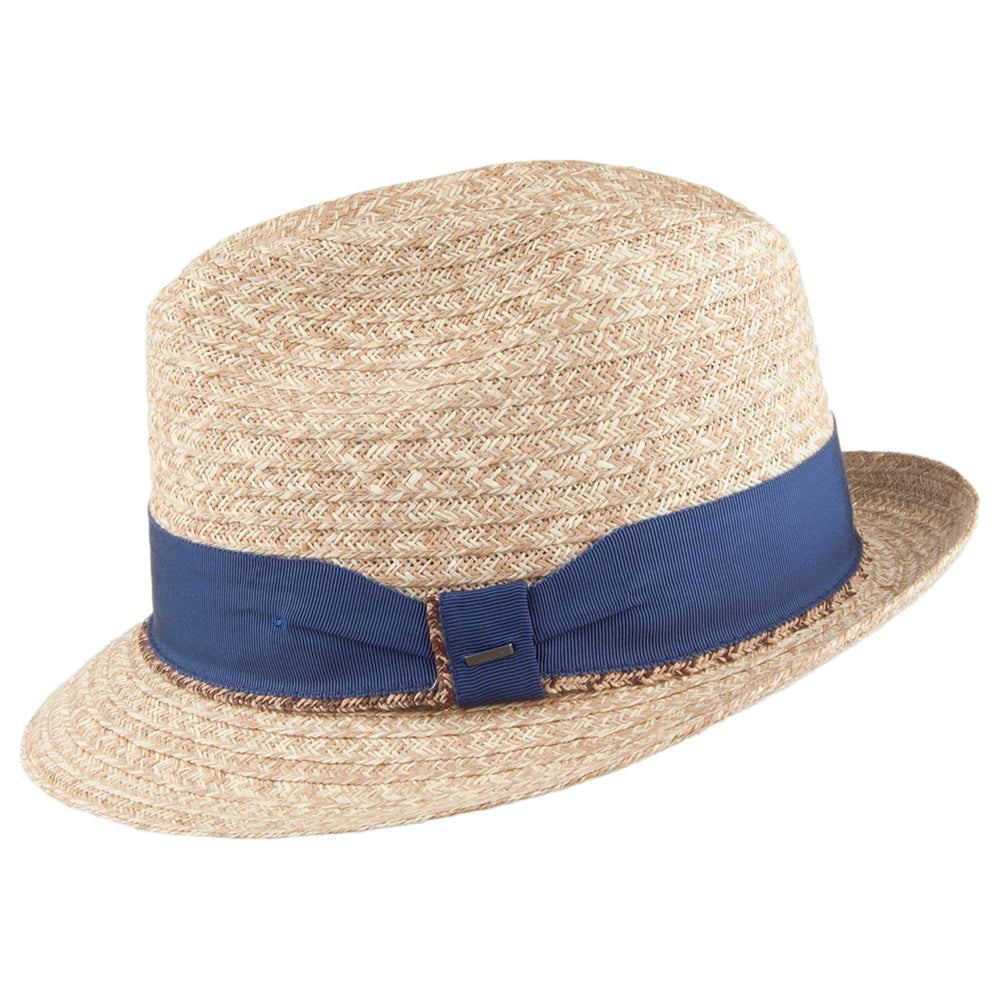 Bailey Hats Romeo Raffia Trilby Hat - Natural