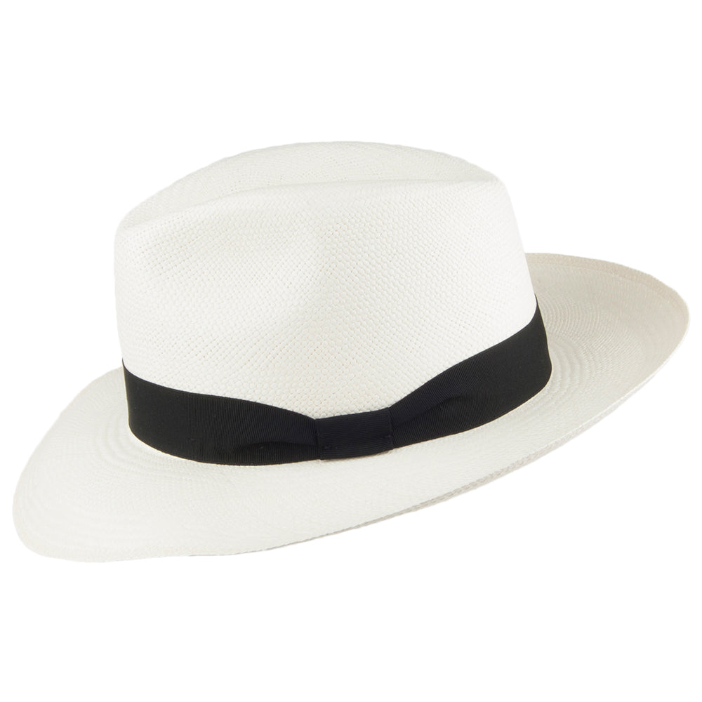 Signes Hats Pico Panama Fedora Hat - Bleach