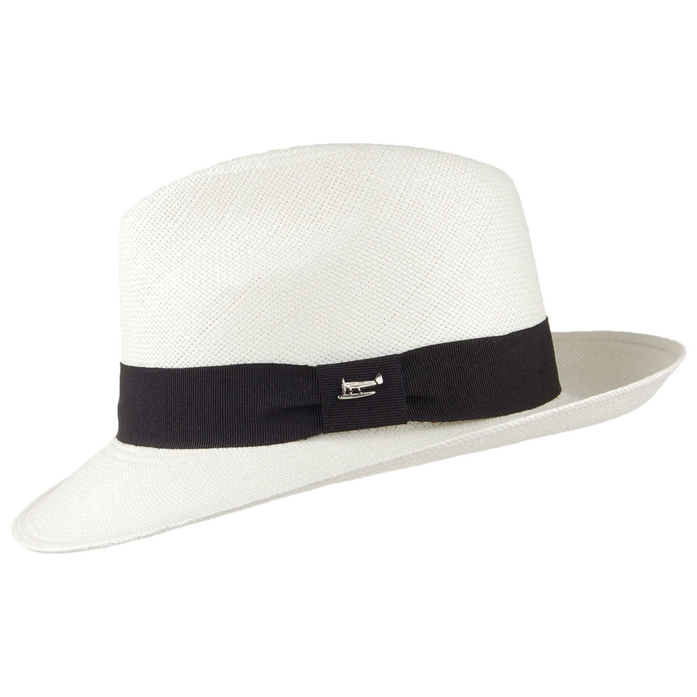 Whiteley Hats Good Wood Panama Fedora Hat - Bleach