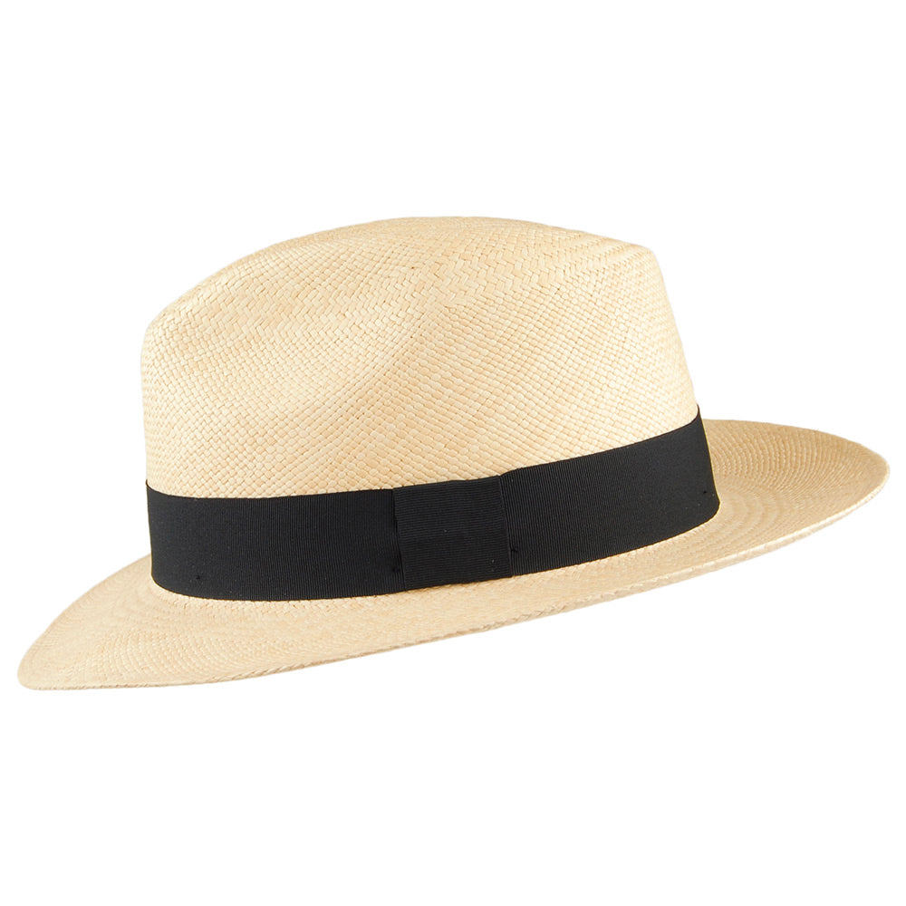 Christys Hats Diego Panama Fedora Hat - Natural