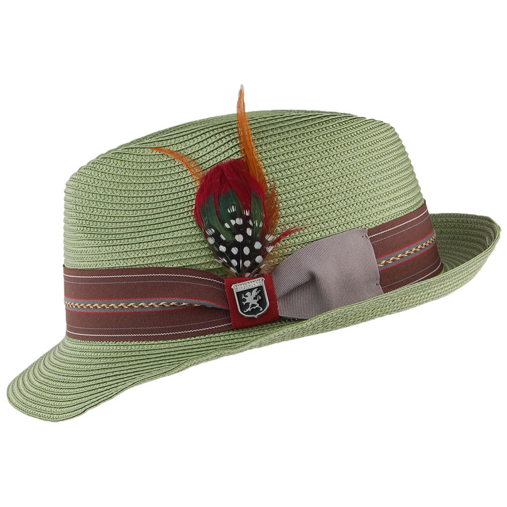 Stacy Adams Hats Runyon Trilby Hat - Sage