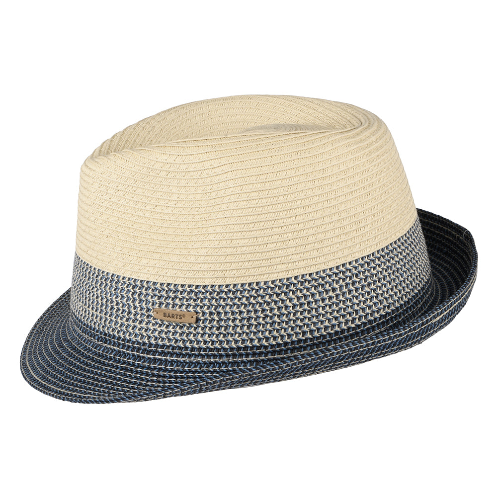 Barts Hats Patrol Trilby Hat - Natural-Blue