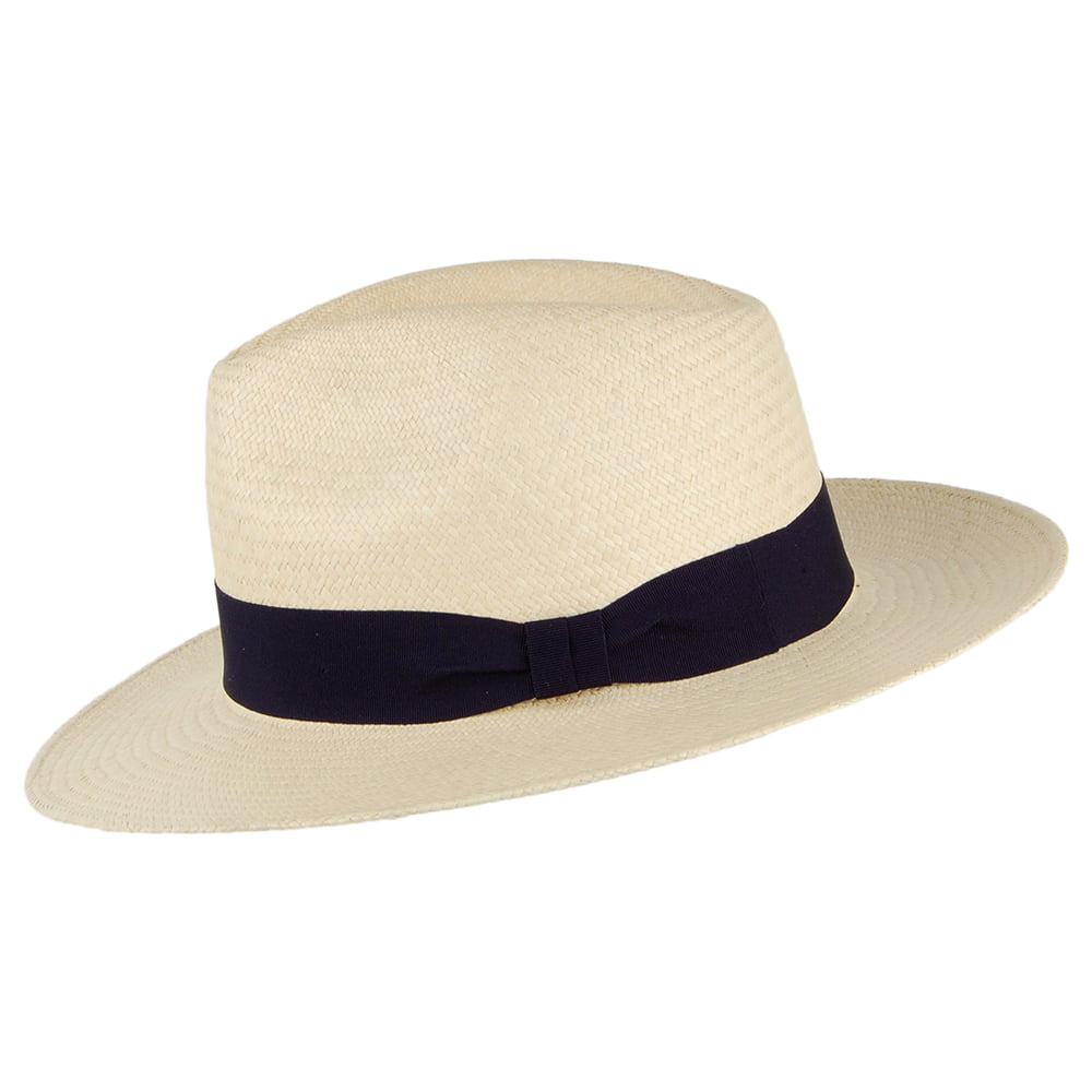 Failsworth Hats Panama Fedora Hat - Natural