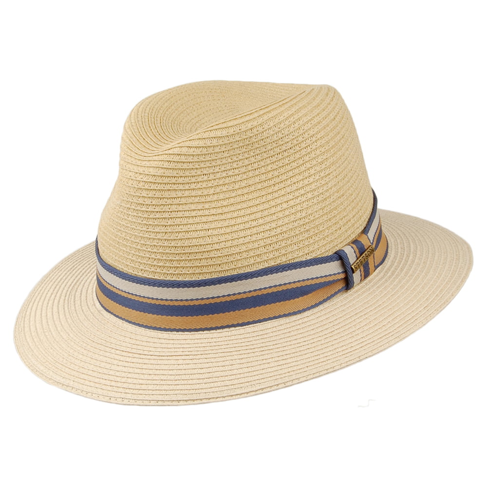 Stetson Hats Traveller Safari Fedora Hat - Natural – Village Hats